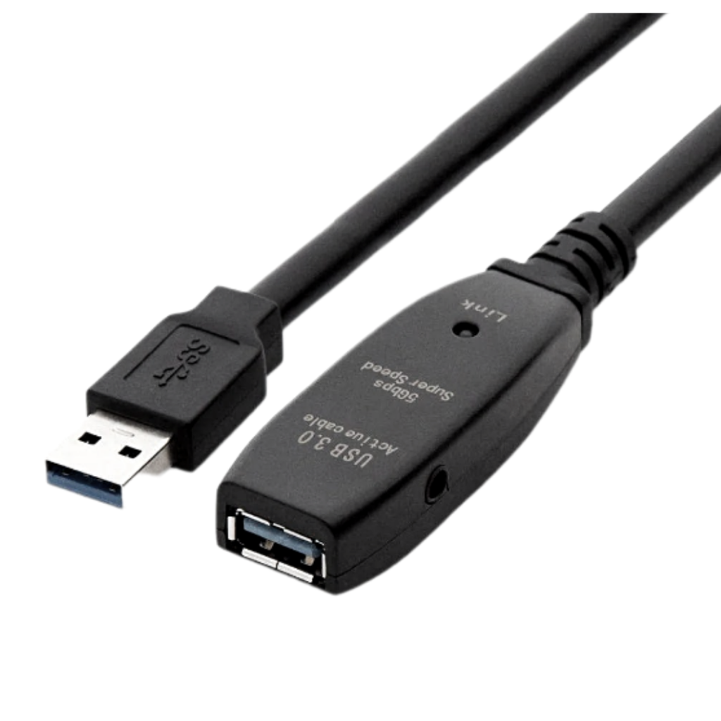 Cabo de USB 3 0 A Macho x A Fêmea Alta Velocidade Preto TL Info