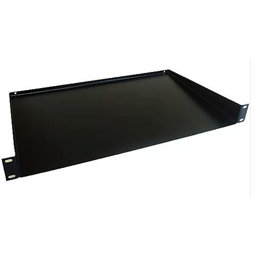 Bandeja Frontal Fixação Simples 01U 290mm Para Rack padrão 19″ – Preto Classic – Executive