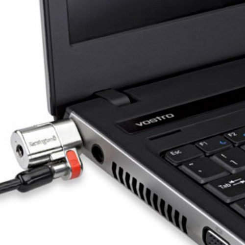 Cabo de Trava de Segurança de Combinação Com 2 Chaves para Notebook,  Laptop, Monitor de Computador Com Cifra de 4 Dígitos, Trava Antifurto,  Compatível Com Furos de Trava Nano de
