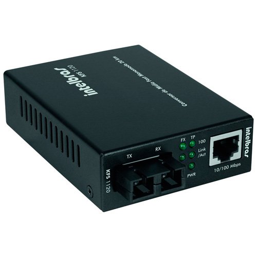 Conversor de Mídia – KFS 1120 – Fast Ethernet Monomodo 20 km
