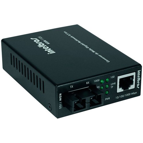 Conversor de Mídia – KGM 1105 – Gigabit Ethernet Multimodo 0,5 km