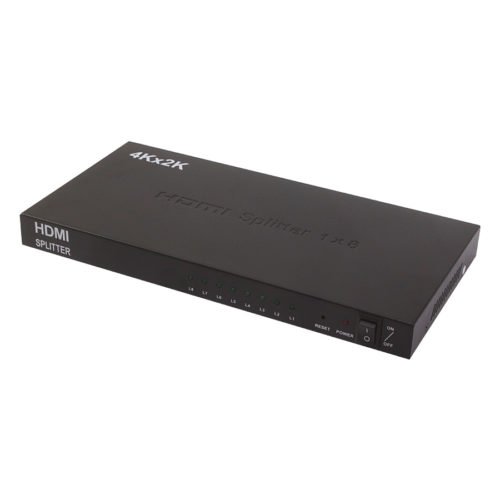 Splitter HDMI 1×8 divisor 1 entrada fêmea 8 portas saída fêmea