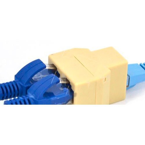 Adaptador Divisor Duplo 1X2 RJ45 Fêmea 8P8C Cabo UTP