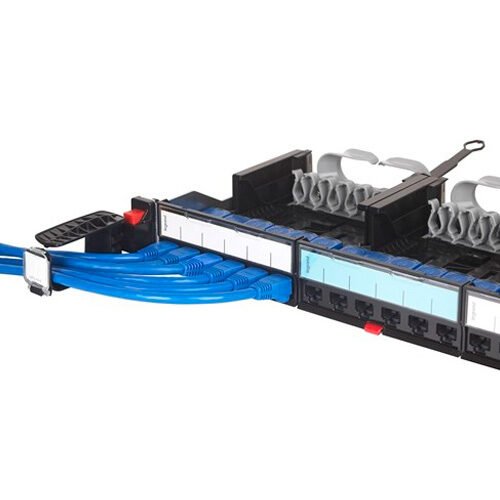 Patch Panel Modular LCS3 24 Portas RJ45 Equipado CAT5e Legrand