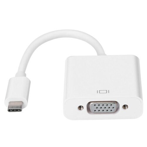 Adaptador de video Tipo-C para VGA e USB-C Md9 Thunderbolt